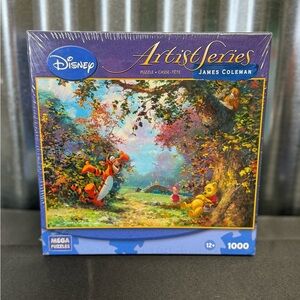 Winnie the Pooh afternoon nap by James Coleman 2008 1000pc puzzle